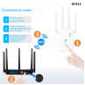 Repetor WiFi amplificator de gamă de internet - DD412 - Изображение 2 - Sellzone.bg Repetor WiFi amplificator de gamă de internet - DD412 - Изображение 2