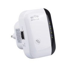 Amplificator gamă internet WiFi Repetor alb cu 4 lumini – DD413  - Sellzone.bg Amplificator gamă internet WiFi Repetor alb cu 4 lumini – DD413