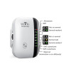 Amplificator de internet WiFi alb repetitor cu 7 lumini – DD415 - Изображение 1 - Sellzone.bg Amplificator de internet WiFi alb repetitor cu 7 lumini – DD415 - Изображение 1