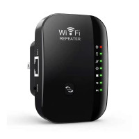 Amplificator de internet WiFi Black repeater cu 7 lumini – DD416 - Sellzone.bg Amplificator de internet WiFi Black repeater cu 7 lumini – DD416