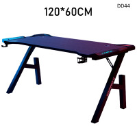 Birou de gaming in forma de Z cu lumini 120*60cm - DD44 - Sellzone.bg Birou de gaming in forma de Z cu lumini 120*60cm - DD44