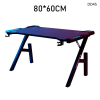 Birou de gaming in forma de Z cu lumini 80*60cm - DD45 - Sellzone.bg Birou de gaming in forma de Z cu lumini 80*60cm - DD45
