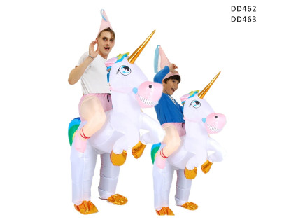 Costum gonflabil de petrecere cu unicorn pentru copii și adulți - DD462-3 - Sellzone.bg Costum gonflabil de petrecere cu unicorn pentru copii și adulți - DD462-3