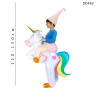 Costum gonflabil de petrecere cu unicorn pentru copii și adulți - DD462-3 - Изображение 2 - Sellzone.bg Costum gonflabil de petrecere cu unicorn pentru copii și adulți - DD462-3 - Изображение 2