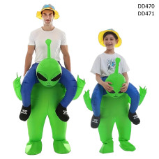 Costum de petrecere gonflabil „Alien” pentru copii și adulți - DD470-1 - Sellzone.bg Costum de petrecere gonflabil „Alien” pentru copii și adulți - DD470-1