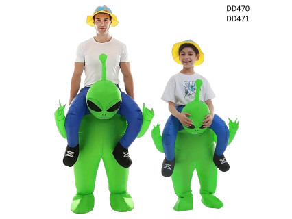 Costum de petrecere gonflabil „Alien” pentru copii și adulți - DD470-1 - Sellzone.bg Costum de petrecere gonflabil „Alien” pentru copii și adulți - DD470-1