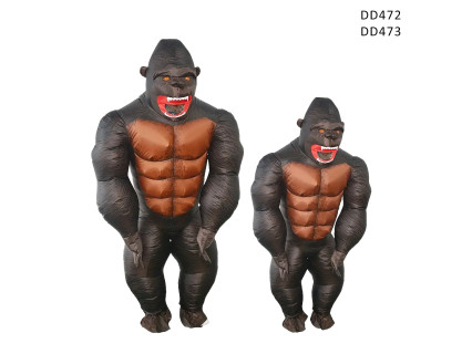 Costum gonflabil de petrecere cu gorilă pentru copii și adulți - DD472-3 - Sellzone.bg Costum gonflabil de petrecere cu gorilă pentru copii și adulți - DD472-3