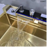 Chiuvetă de bucătărie aurie de lux cu multifuncții și afișaj - DD487 - Изображение 5 - Sellzone.bg Chiuvetă de bucătărie aurie de lux cu multifuncții și afișaj - DD487 - Изображение 5