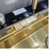 Chiuvetă de bucătărie aurie de lux cu multifuncții și afișaj - DD487 - Изображение 4 - Sellzone.bg Chiuvetă de bucătărie aurie de lux cu multifuncții și afișaj - DD487 - Изображение 4