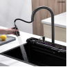 Chiuvetă de bucătărie de lux cu funcții și afișaj negra - DD488 - Изображение 5 - Sellzone.bg Chiuvetă de bucătărie de lux cu funcții și afișaj negra - DD488 - Изображение 5