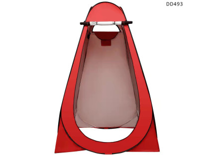 Cort portabil de dus de camping, portocaliu - DD493