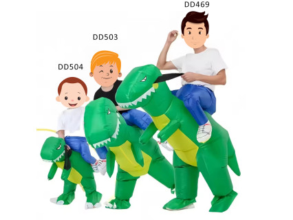 Costum de petrecere gonflabil „Călare un dinozaur” pentru copii și adulți - DD469/ 503/4 - Sellzone.bg Costum de petrecere gonflabil „Călare un dinozaur” pentru copii și adulți - DD469/ 503/4