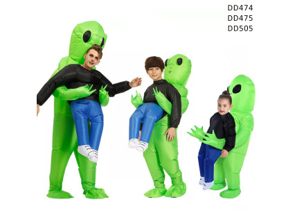 Costum de petrecere gonflabil "Răpit de un extraterestru" pentru copii și adulți - DD474-75/DD505 - Sellzone.bg Costum de petrecere gonflabil "Răpit de un extraterestru" pentru copii și adulți - DD474-75/DD505