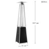 Incalzitor exterior pe gaz,aragaz negru tip "Pyramid" cu roti - DD511 - Изображение 1 - Sellzone.bg Incalzitor exterior pe gaz,aragaz negru tip "Pyramid" cu roti - DD511 - Изображение 1
