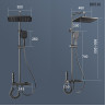 Duș pian cu afișaj, lumini și caracteristici moderne – DD516 - Изображение 6 - Sellzone.bg Duș pian cu afișaj, lumini și caracteristici moderne – DD516 - Изображение 6