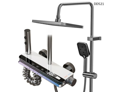 Sistem de duș de lux cu amestecător Cosmos iluminat  DD521 - Sellzone.bg Sistem de duș de lux cu amestecător Cosmos iluminat  DD521