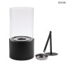 Șemineu decorativ cu bioetanol și pietre decorative negre - DD538 - Изображение 1 - Sellzone.bg Șemineu decorativ cu bioetanol și pietre decorative negre - DD538 - Изображение 1