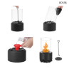 Șemineu decorativ cu bioetanol și pietre decorative negre - DD538 - Изображение 2 - Sellzone.bg Șemineu decorativ cu bioetanol și pietre decorative negre - DD538 - Изображение 2