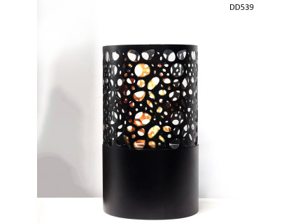 Șemineu decorativ cu bioetanol și carcasă metalică ajurata - DD539 - Sellzone.bg Șemineu decorativ cu bioetanol și carcasă metalică ajurata - DD539