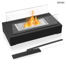 Șemineu dreptunghiular cu bioetanol pentru decor cu panouri de sticlă - DD540 - Sellzone.bg Șemineu dreptunghiular cu bioetanol pentru decor cu panouri de sticlă - DD540