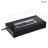 Șemineu dreptunghiular cu bioetanol pentru decor cu panouri de sticlă - DD540 - Изображение 1 - Sellzone.bg Șemineu dreptunghiular cu bioetanol pentru decor cu panouri de sticlă - DD540 - Изображение 1