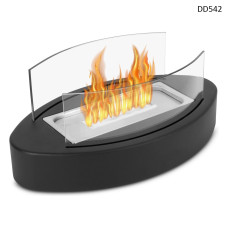 Șemineu de masă negru de design - accesoriu interior pentru confort - DD542 - Sellzone.bg Șemineu de masă negru de design - accesoriu interior pentru confort - DD542