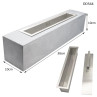 Șemineu de masă cu bioetanol, beton design - DD544 - Изображение 1 - Sellzone.bg Șemineu de masă cu bioetanol, beton design - DD544 - Изображение 1