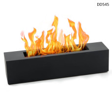 Șemineu de masă cu bioetanol cu design din beton negru - DD545 - Sellzone.bg Șemineu de masă cu bioetanol cu design din beton negru - DD545