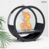 Semineu bioetanol design rotund, compact și elegant cu pietre decorative albe - DD547 - Изображение 2 - Sellzone.bg Semineu bioetanol design rotund, compact și elegant cu pietre decorative albe - DD547 - Изображение 2