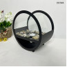 Șemineu de masă rotund pe bioetanol cu pietre decorative - DD548 - Изображение 2 - Sellzone.bg Șemineu de masă rotund pe bioetanol cu pietre decorative - DD548 - Изображение 2