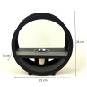 Șemineu de masă rotund pe bioetanol cu pietre decorative - DD548 - Изображение 3 - Sellzone.bg Șemineu de masă rotund pe bioetanol cu pietre decorative - DD548 - Изображение 3
