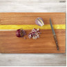 Tocator cu rășină epoxidică galbenă din lemn de acacia - DD565 - Изображение 2 - Sellzone.bg Tocator cu rășină epoxidică galbenă din lemn de acacia - DD565 - Изображение 2