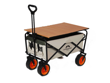 Carucior pliabil de camping cu anvelope off-road pentru plaja, nisip si padure - DD999 - Sellzone.bg Carucior pliabil de camping cu anvelope off-road pentru plaja, nisip si padure - DD999