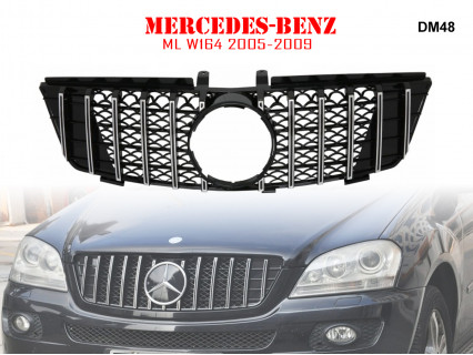Grila GT pentru Mercedes ML W164 05-09 AMG - DM48 - Sellzone.bg Grila GT pentru Mercedes ML W164 05-09 AMG - DM48