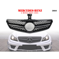 Grilă frontală neagră pentru Mercedes C W204 08-14 - DM49 - Sellzone.bg Grilă frontală neagră pentru Mercedes C W204 08-14 - DM49