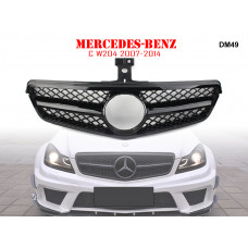 Grilă frontală neagră pentru Mercedes C W204 08-14 - DM49 - Sellzone.bg Grilă frontală neagră pentru Mercedes C W204 08-14 - DM49