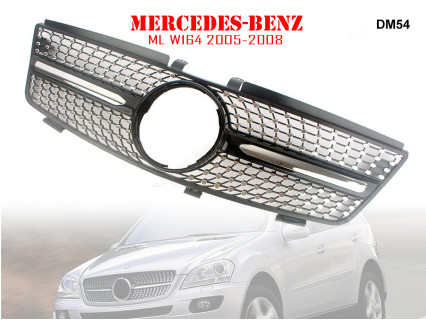 Grilă sport Diamond pentru Mercedes ML W164 05-08 AMG - DM54 - Sellzone.bg Grilă sport Diamond pentru Mercedes ML W164 05-08 AMG - DM54