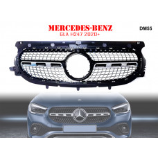 Grilă sport tuning Diamond pentru Mercedes GLA H247 2020+ - DM55 - Sellzone.bg Grilă sport tuning Diamond pentru Mercedes GLA H247 2020+ - DM55