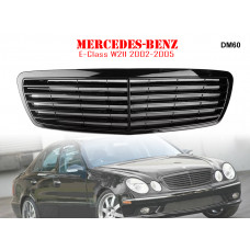 Grilă frontală AMG neagră lucioasă pentru Mercedes E W211 02-05 - DM60 - Sellzone.bg Grilă frontală AMG neagră lucioasă pentru Mercedes E W211 02-05 - DM60