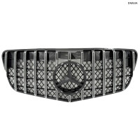 Grilă față GT cu loc pentru emblemă Mercedes E W211 06–09 – DM63A - Sellzone.bg Grilă față GT cu loc pentru emblemă Mercedes E W211 06–09 – DM63A