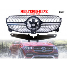 Grilă frontală Diamond tuning pentru Mercedes GLE W167 2019+ - DM67 - Sellzone.bg Grilă frontală Diamond tuning pentru Mercedes GLE W167 2019+ - DM67