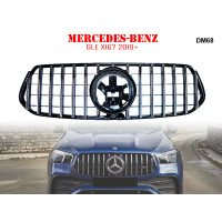 Grilă sport tuning pentru Mercedes GLE W167 2019+ - DM68 - Sellzone.bg Grilă sport tuning pentru Mercedes GLE W167 2019+ - DM68