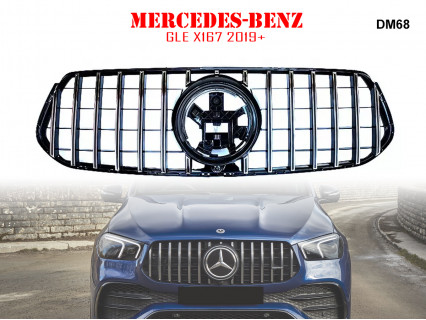 Grilă sport tuning pentru Mercedes GLE W167 2019+ - DM68 - Sellzone.bg Grilă sport tuning pentru Mercedes GLE W167 2019+ - DM68