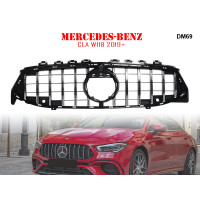 Grilă tip GT pentru Mercedes CLA W118 2019+ - DM69 - Sellzone.bg Grilă tip GT pentru Mercedes CLA W118 2019+ - DM69
