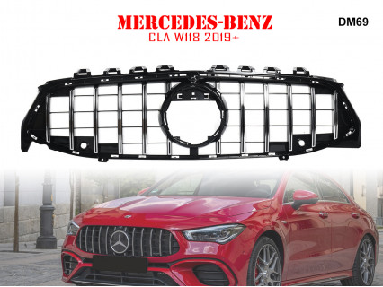 Grilă tip GT pentru Mercedes CLA W118 2019+ - DM69 - Sellzone.bg Grilă tip GT pentru Mercedes CLA W118 2019+ - DM69