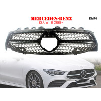 Grilă Diamond frontală pentru Mercedes CLA W118 2019+ - DM70 - Sellzone.bg Grilă Diamond frontală pentru Mercedes CLA W118 2019+ - DM70