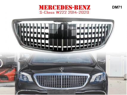 Grilă tip "Maybach" pentru Mercedes Maybach S W222 14-20 - DM71 - Sellzone.bg Grilă tip "Maybach" pentru Mercedes Maybach S W222 14-20 - DM71