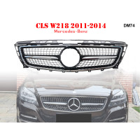 Grilă sport cu detalii argintii pentru Mercedes CLS W218 11-14 AMG - DM74 - Sellzone.bg Grilă sport cu detalii argintii pentru Mercedes CLS W218 11-14 AMG - DM74