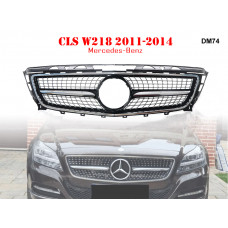 Grilă sport cu detalii argintii pentru Mercedes CLS W218 11-14 AMG - DM74 - Sellzone.bg Grilă sport cu detalii argintii pentru Mercedes CLS W218 11-14 AMG - DM74