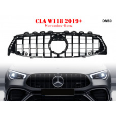 Grilă sport neagra GT pentru Mercedes CLA W118 2019+ - DM80 - Sellzone.bg Grilă sport neagra GT pentru Mercedes CLA W118 2019+ - DM80